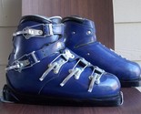 Vintage Henke Switzerland Elite Alpine Blue Ski Boots  men&#39;s size 8.5 - $59.99