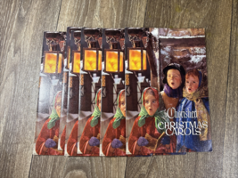 Cherished Christmas Carols Booklets x6 Merchants Bank Indianapolis Vinta... - $34.84 CAD