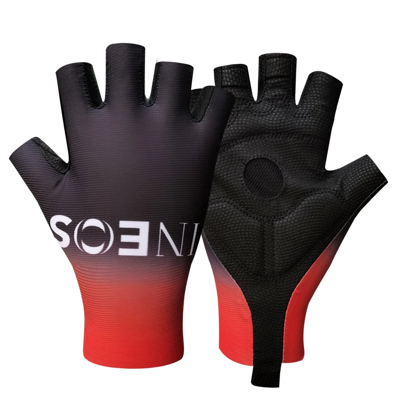 INEOS Half Finger Cycling Gloves Damping GEL Bicycle Mittens Mtb Road Bike Glove - £152.19 GBP