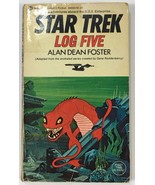 Star Trek Log Five Book By Alan Dean Foster 1975 First Print Edition Sci-Fi - $13.95