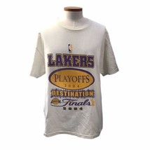 LA Los Angeles Lakers Playoffs 2004 Desination Finals NBA Men&#39;s T-Shirt ... - £33.37 GBP