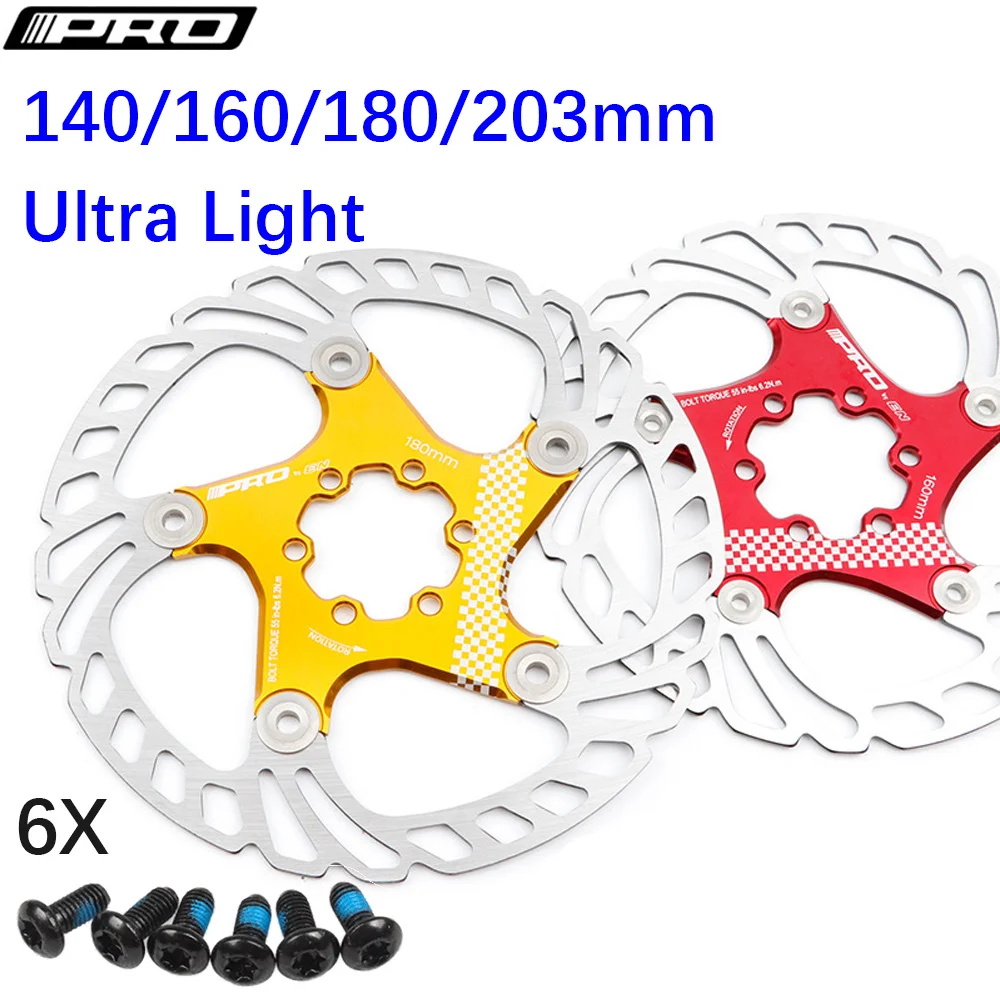 IIIPRO MTB bike floating ke disc rotor hydraulic ke disc 160 180 203 140 e scoot - $45.66