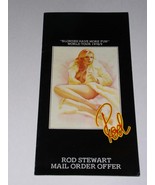 Rod Stewart Concert Tour Merchandise Flyer Brochure Vintage 1978 Blondes... - €17,62 EUR