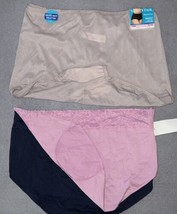 Bali Briefs Womens Panties Underwear 3 pairs Size 10 3XL - $9.69