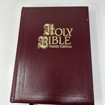 NKJV Holy Bible Family Edition (Cushioned Hardcover, 2002) Nelson 254BGCE - £19.45 GBP
