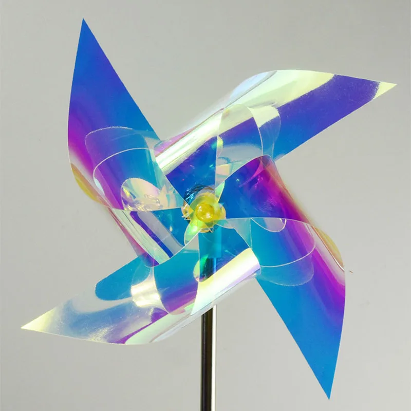 2pcs Solar Wind Spinner with Garden Stake Solar Powered Windmill Light scape Win - £199.31 GBP