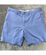 Callaway Golf Shorts Tech Performance Blue Flat Front Mens Size 34 - $21.86 CAD