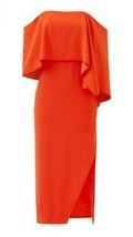 $2,200 Prabal Gurung Stunning Orange Silk Runway Dress Gown Us S 6 - 8. - £238.60 GBP