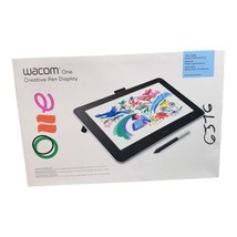 Wacom One 13.3 inch Graphics Tablet Creative Pen Display, DCT133W1A - $197.99