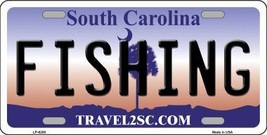 Fishing South Carolina Novelty Metal License Plate LP-6288 - £14.90 GBP
