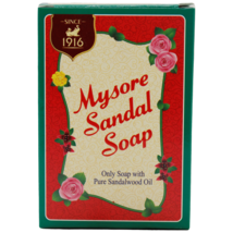 Mysore Sandal Bathing Soap 125gm Bathing Soap Bar with Pure Sandalwood Oil India - $8.43