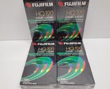 Fuji HQ T-120 High Quality 6 Hour Multi Purpose Blank VHS Tapes 4 Pack - $17.72