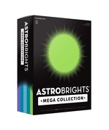 Astrobrights Mega Collection, Colored Cardstock,&quot;Frosty&quot; 5-Color Assortm... - £26.17 GBP