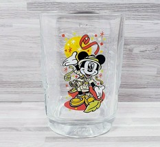 2000 McDonalds Walt Disney World Mickey Mouse Safari Glass Cup Animal Ki... - $13.47