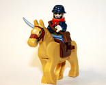 Federal Cavalry Civil War Union Army Soldier Custom Minifigures - $16.07