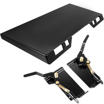 VEVOR 1/4" Universal Quick Tach Mount Plate w/ Conversion Adapter Latch Box - £225.16 GBP