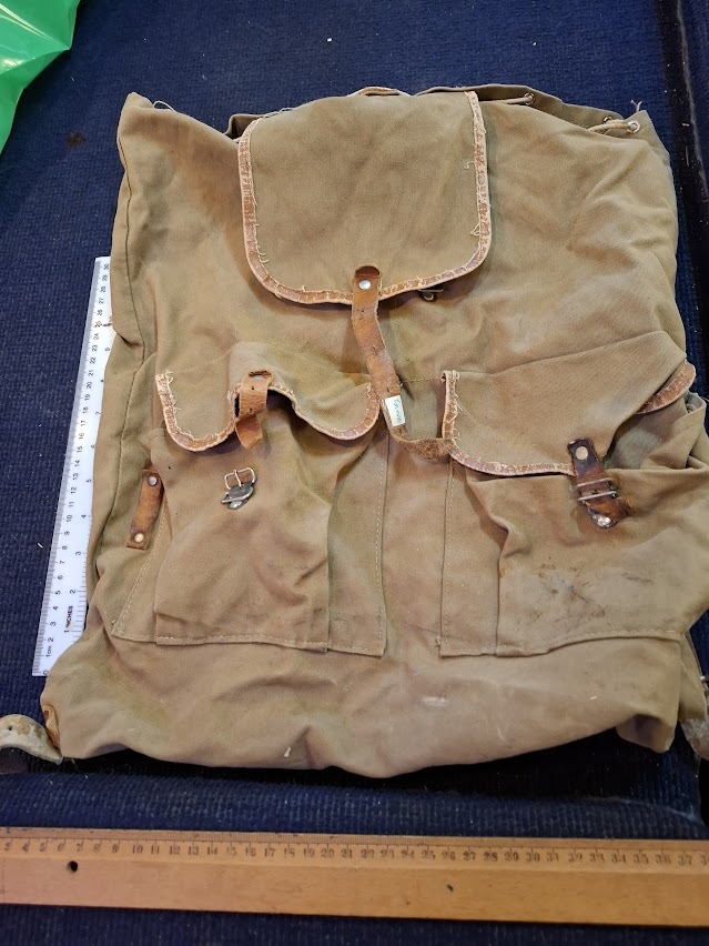 Old British Military Backpack [ARM10162] - $59.00