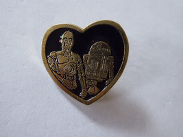 Disney Trading Pins 145451 C3PO &amp; R2D2 - Heart Variety Charity - Star Wars - £11.09 GBP