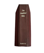 Amplified Bible Vintage 1965 Second Printing Zondervan Hardcover Religio... - $55.99