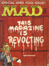 Mad Magazine #54 - April 1960 - Chunk Missing From Pp 29/30 -- Otherwise Good - - £5.45 GBP
