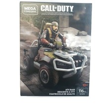 Mega Construx Call Of Duty ATV Raid 116 Piece Building Set Ages 10+ - £16.72 GBP