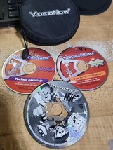 VIDEO NOW 3 DISCS , SCOOBY DOO, SPONGEBOB , BLACK AND WHITE MULTIPLE W/Case - $18.42