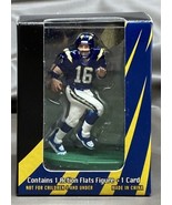 1998 Topps Action Flats Figure &amp;Trading Card Kickoff Edition RYAN LEAF C... - £7.12 GBP