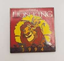 Disney Countdown to the Millennium Pin #24 of 101 The Lion King Mufasa &amp; Simba - £19.45 GBP