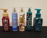 Bath and Body Works - Misc Lot of 5 - Fragrance Spray &amp; Hand Soap - £19.01 GBP