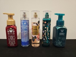 Bath and Body Works - Misc Lot of 5 - Fragrance Spray &amp; Hand Soap - £18.90 GBP