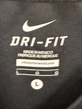 BNWT Nike Dri-Fit UPF 40+ Men&#39;s Tank top, Size L, White/black, NESS6453/... - $34.00