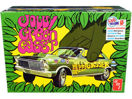 Skill 2 Model Kit 1965 Ford Galaxie &quot;Jolly Green Gasser&quot; 3-in-1 Kit 1/25 Scal... - £37.50 GBP