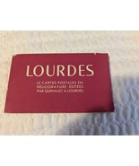 Lourdes France Vintage Postcard Postcard Folder  15 Postcards - $9.89