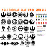 Star Wars Vinyl Decal Sticker Car Helmet Wall Window Laptop StarWars Symbols Art - £3.40 GBP - £6.33 GBP