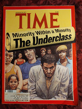 TIME magazine August 29 1977 9/29/77 Minority within a minority The Underclass - £6.04 GBP