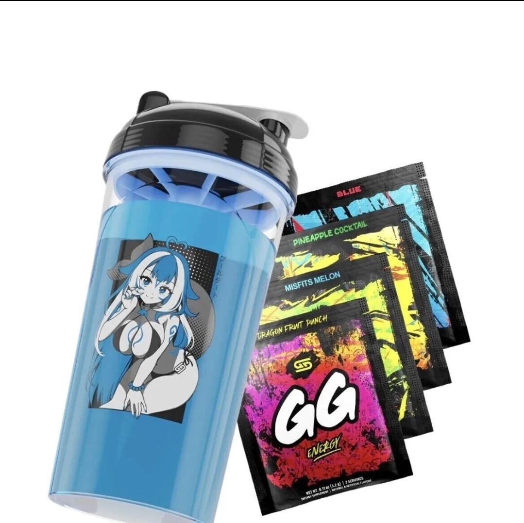 Primary image for Gamersupps Waifu Cups X Shylily: Double Date Shaker Cup IN HAND READY TO SHIP