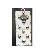 Roswell Relics Kitchen Hand Towels, Set of 2, Sugar Skulls With Sunglasses - £8.56 GBP
