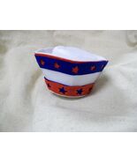 Red White Blue Mini Patriotic Star Sailor GOB Hat Hair Clip Adult Kids D... - €7,60 EUR