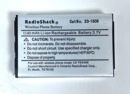 RadioShack 23-1506 1140mAh 3.7V Wireless Phone Battery - $7.91
