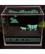 Oregon Trail - 3D Cube Handmade Diorama - VideoGames - Shadowbox - £54.12 GBP