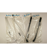 Hirobo Helicopter Skid Pipe 0402-535 0402-532 Black and Silver *LOT 4x* - €21,82 EUR