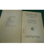  Book- 1924 OLD NEW YORK...NEW YEAR&#39;S DAY  by Edith Wharton.....FREE POS... - £13.91 GBP