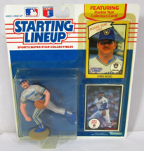 1990 Chris Bosio Starting Lineup SLU Sports Figurine Milwaukee Brewers B... - £19.12 GBP