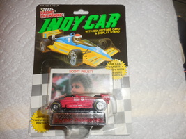 1989 Racing Champions Indy Car "Scott Pruett" #8 Mint Red Car w/Card 1/64 Scale - $4.00