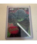 2025 TOPPS CHROME STAR WARS YODA #GG-21 GALACTIC GRAFFITI SSP - $46.99