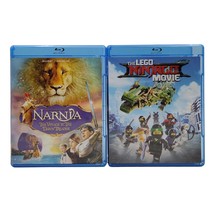 Blu-Ray Lot Lego Ninjago Movie Chronicles of Narnia Voyage of Dawn Treader - £7.75 GBP