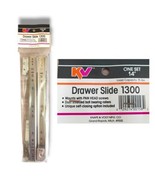 Knape &amp; Vogt KV 1300 Drawer Slide 14&quot; Inch Side Mount 75 lbs NEW SEALED ... - £12.33 GBP