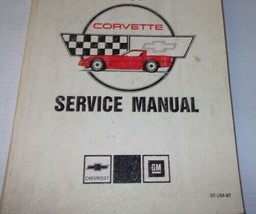 1987 Chevrolet Chevy Corvette Repair Service Shop Manual Set W-
show original... - $200.55