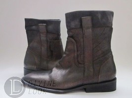 Donald J. Pliner Gill Fashion Black Wash Suede Ankle Boots Women&#39;s 5.5 - $98.99