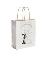 18 HAPPY CoUPLE Welcome To Our WEDDING Kraft Party Favor GIFT BAGS 9” x ... - $14.84